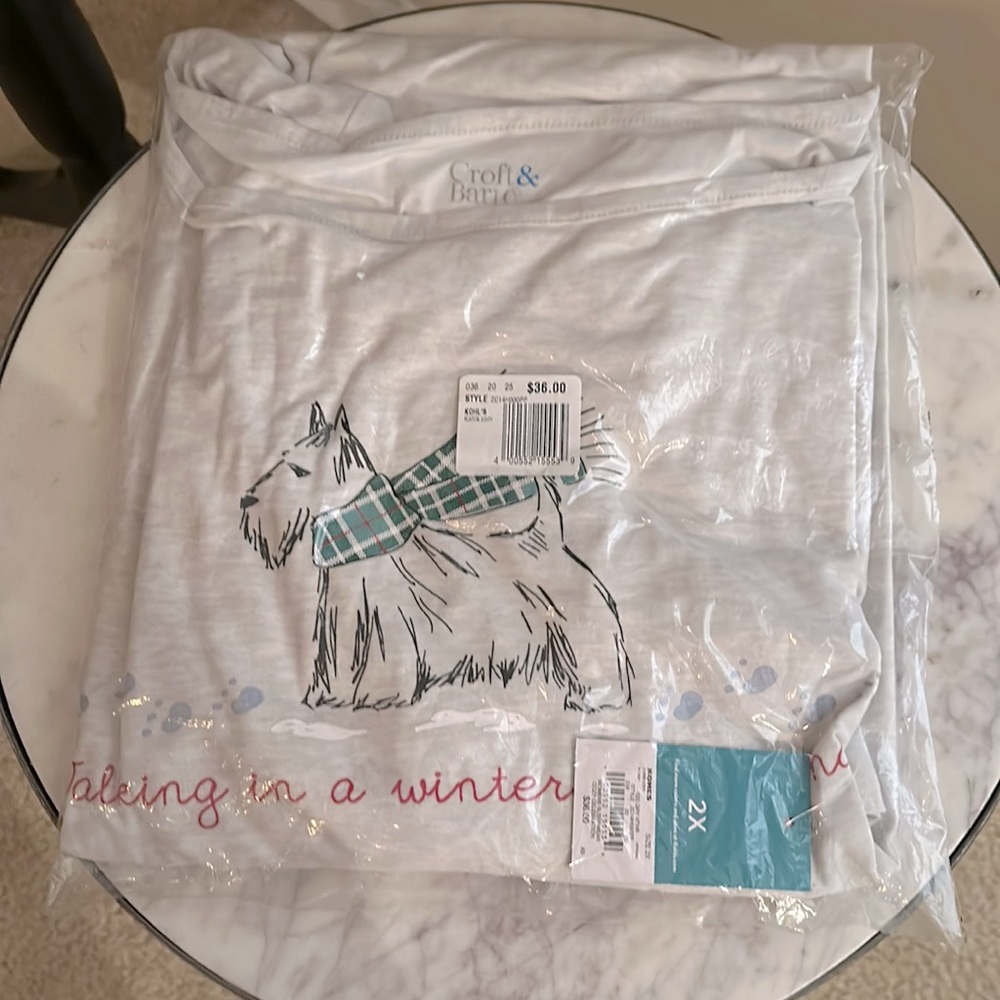 Croft and barrow size 2X women’s sleepwear